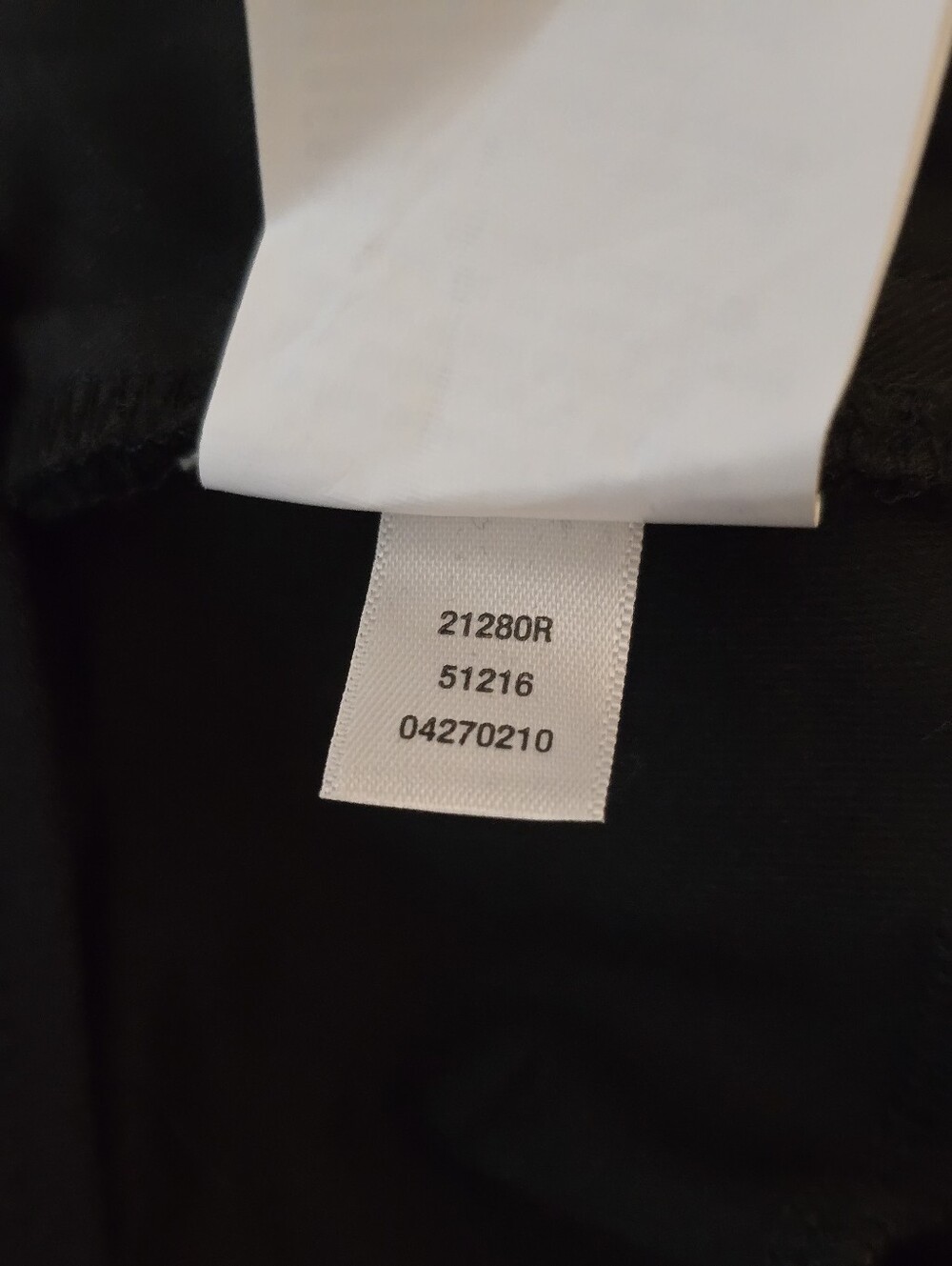 SPANX Supersmooth® Stretch Twill Slim Straight Pant Classic Black L 21280R - Picture 8 of 15